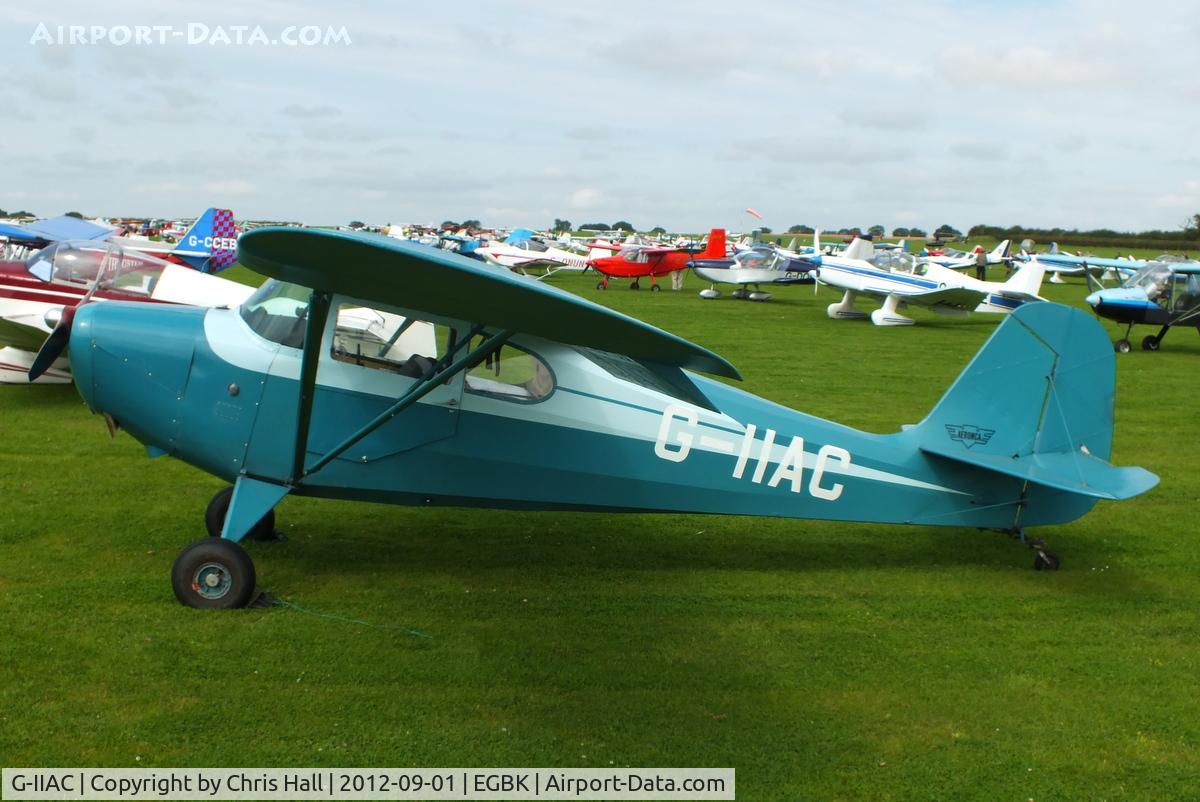 G-IIAC, 1946 Aeronca 11AC Chief C/N 11AC-169, at the LAA Rally 2012, Sywell
