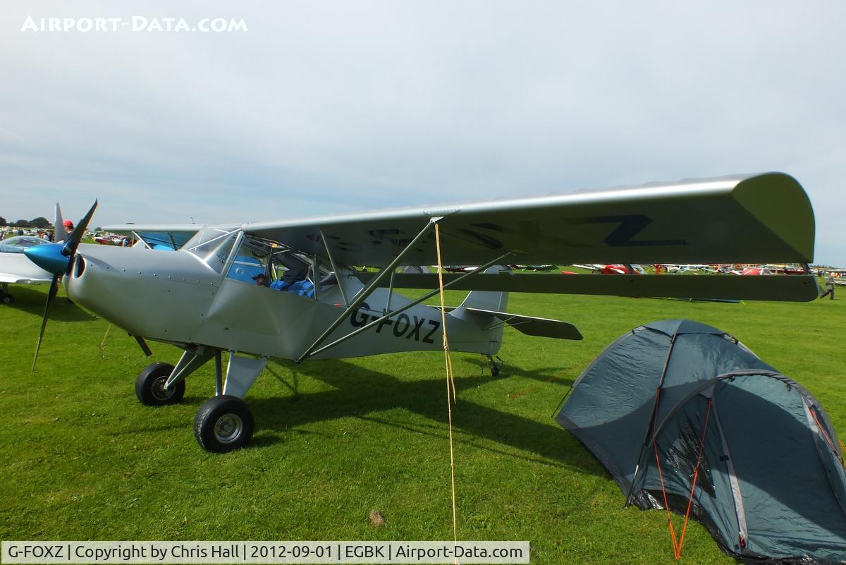 G-FOXZ, 2004 Denney Kitfox C/N PFA 172-11834, at the LAA Rally 2012, Sywell