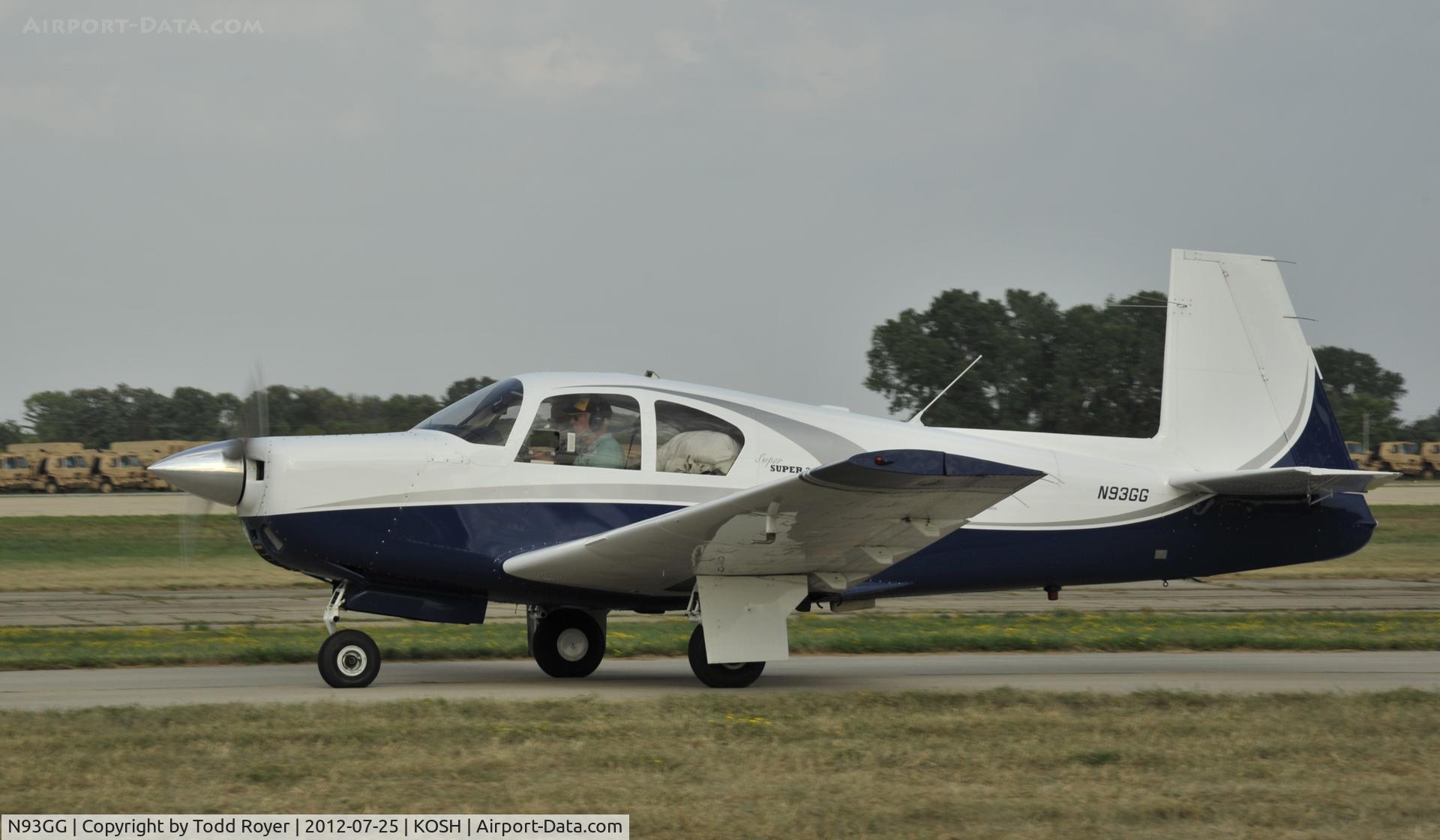 N93GG, 1964 Mooney M20E C/N 385, Airventure 2012