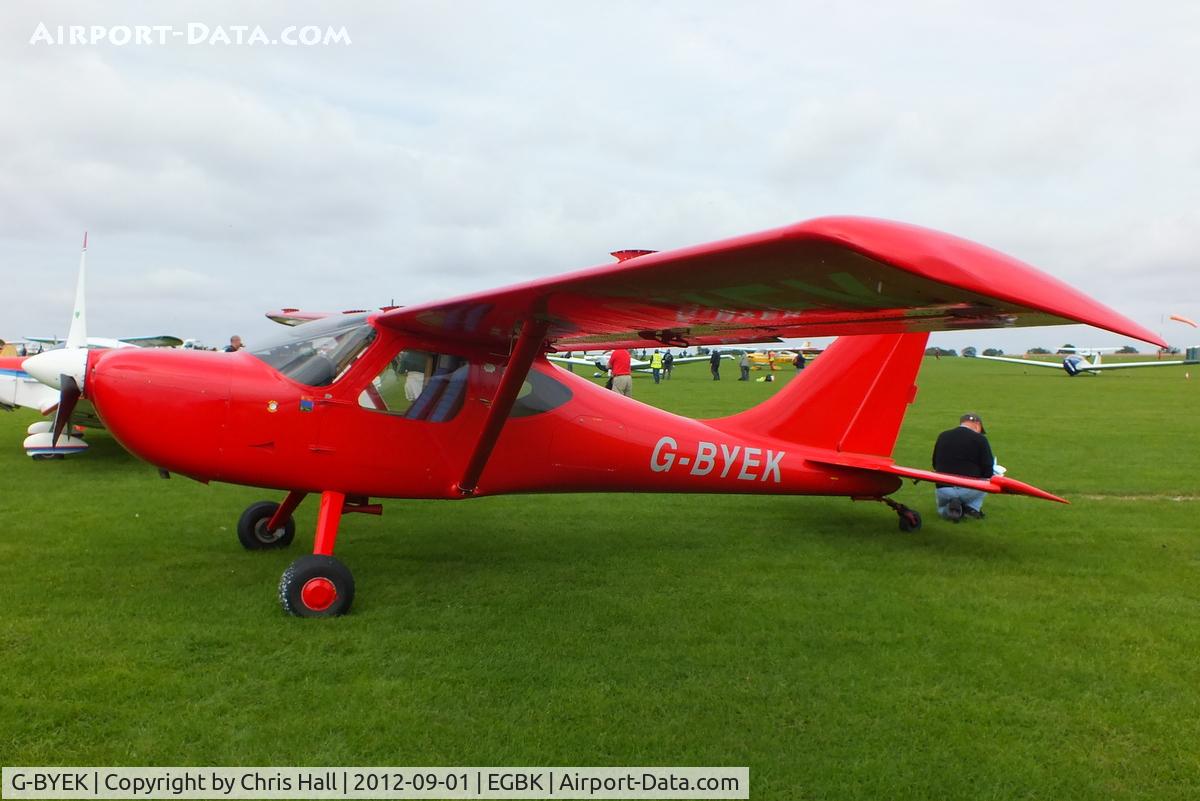G-BYEK, 2000 Stoddard-Hamilton GlaStar GS-1 C/N PFA 295-13087, at the LAA Rally 2012, Sywell