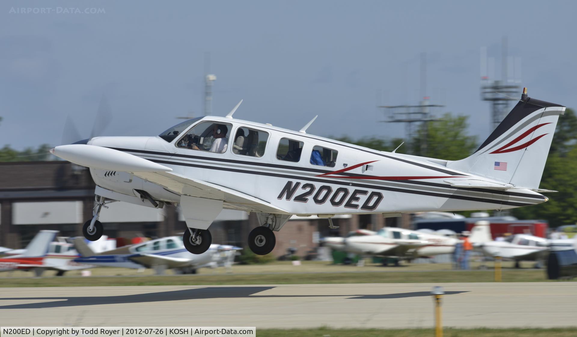 N200ED, 1977 Beech A36 Bonanza 36 C/N E-957, Airventure 2012