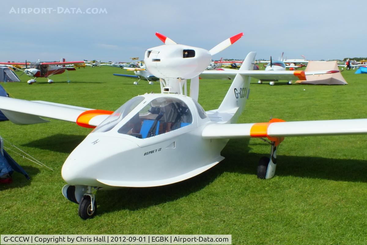 G-CCCW, 2004 Pereira Osprey II C/N PFA 070-13408, at the LAA Rally 2012, Sywell