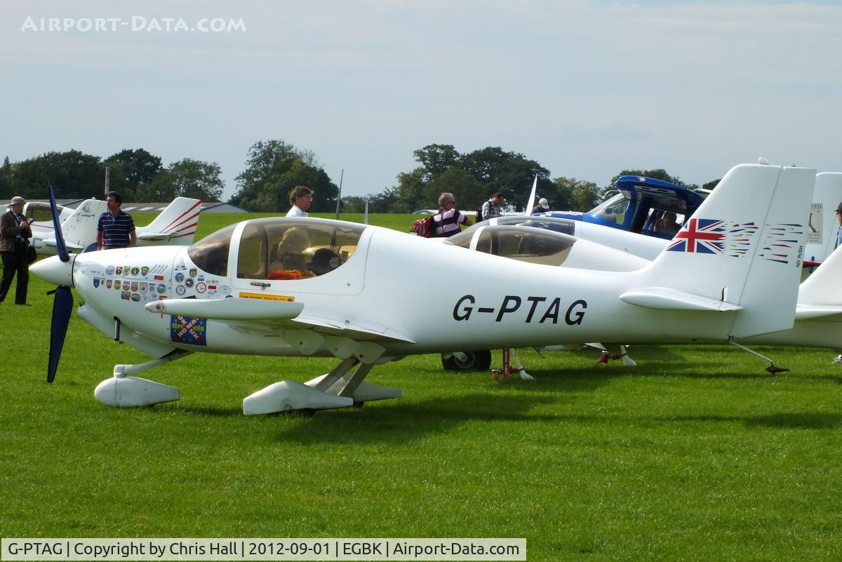G-PTAG, 2000 Europa Tri-Gear C/N PFA 247-13121, at the LAA Rally 2012, Sywell
