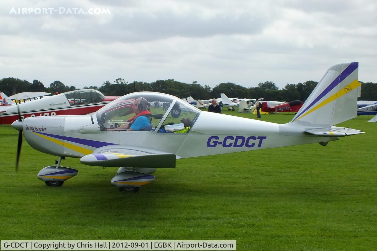 G-CDCT, 2004 Cosmik EV-97 TeamEurostar UK C/N 2117, at the LAA Rally 2012, Sywell