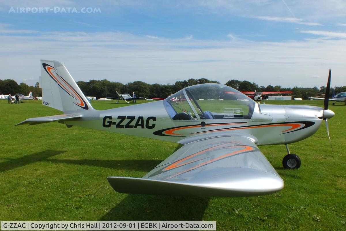 G-ZZAC, 2007 Aerotechnik EV-97 Eurostar C/N PFA 315-14642, at the LAA Rally 2012, Sywell