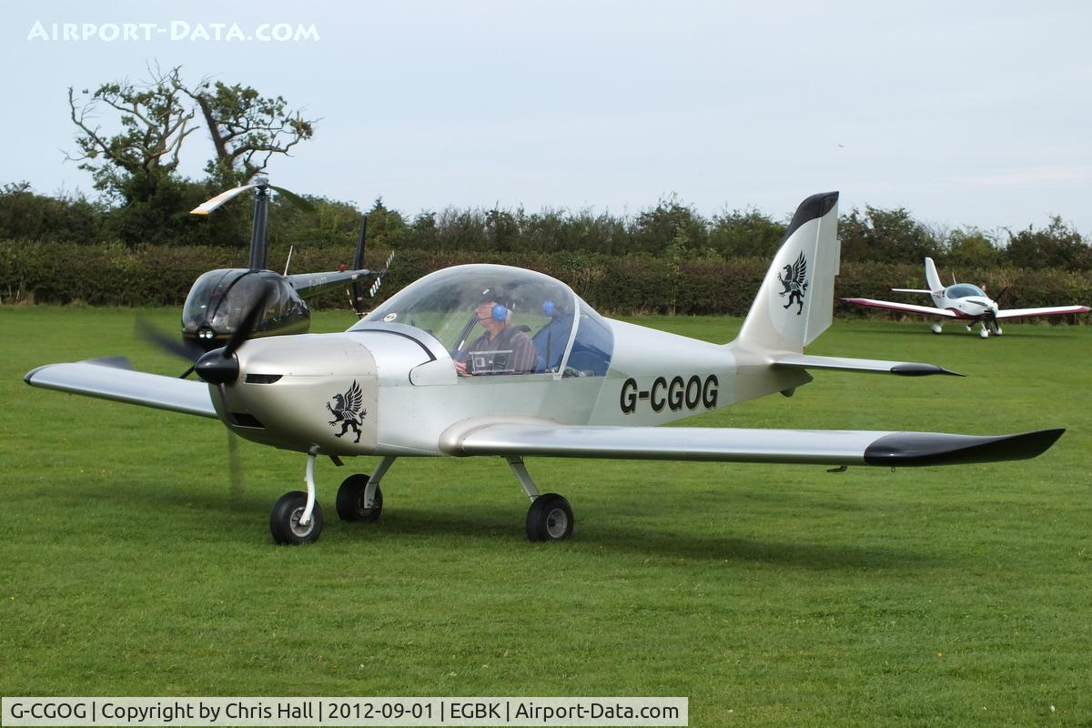 G-CGOG, 2010 Aerotechnik EV-97A Eurostar C/N LAA 315A-14980, at the LAA Rally 2012, Sywell