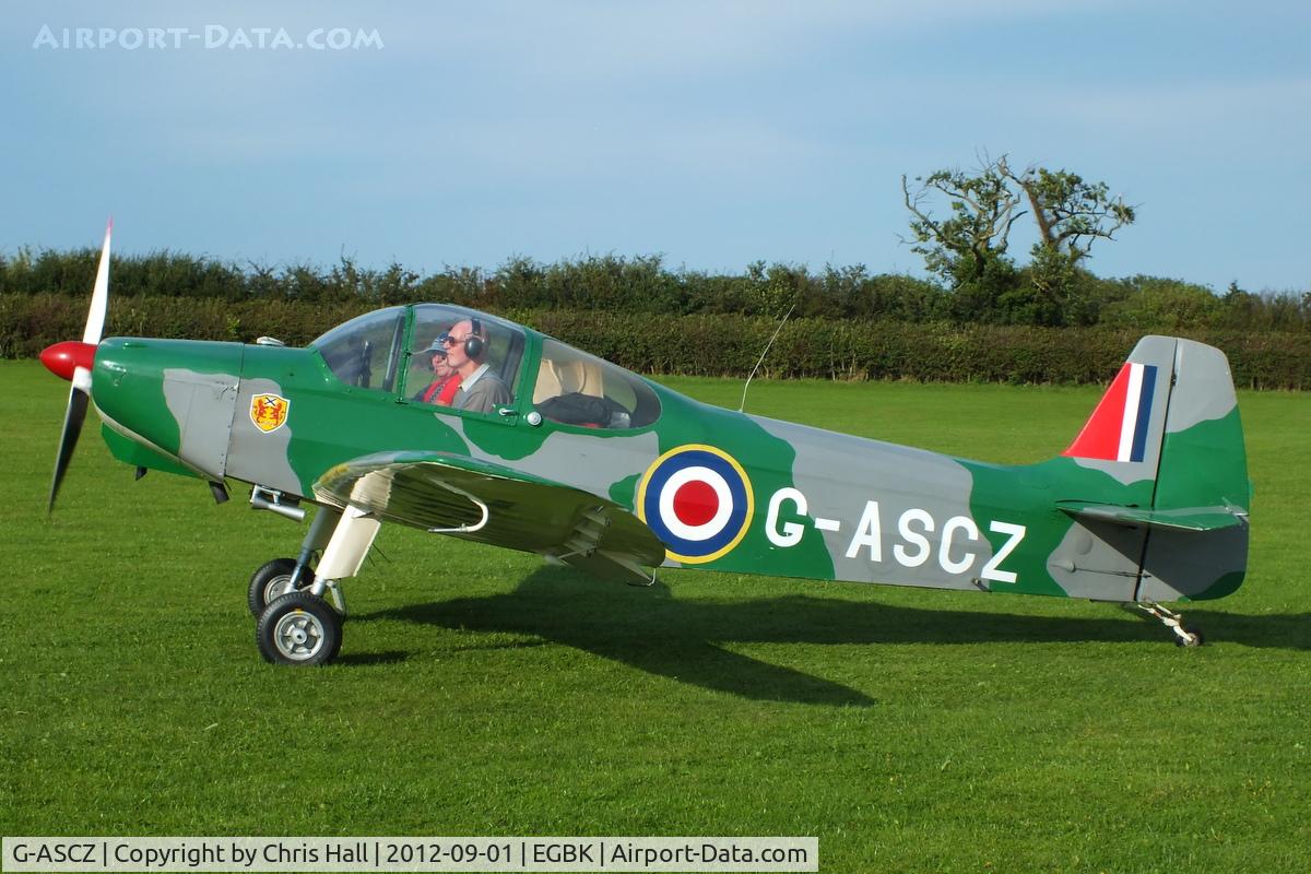 G-ASCZ, 1958 Piel CP-301A Emeraude C/N 233, at the LAA Rally 2012, Sywell