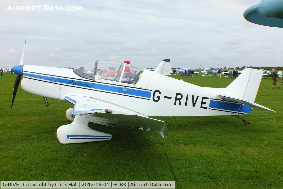 G-RIVE, 2007 Jodel D-153 Mascaret C/N PFA 235-12856, at the LAA Rally 2012, Sywell