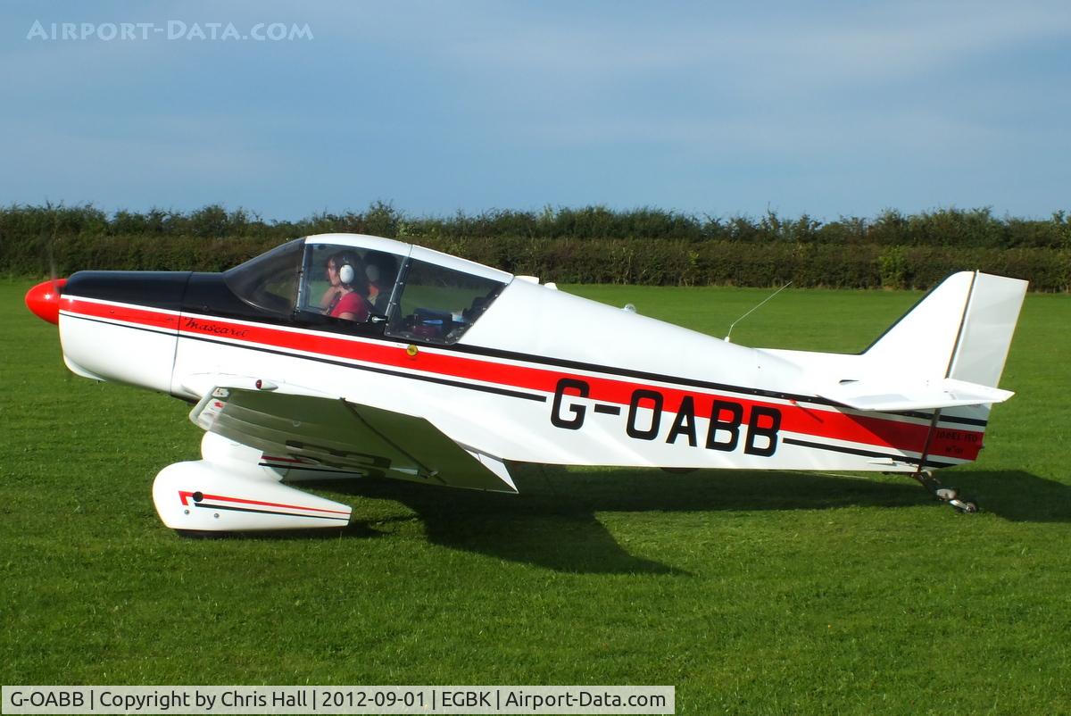 G-OABB, 1962 SAN Jodel D-150 Mascaret C/N 01, at the LAA Rally 2012, Sywell