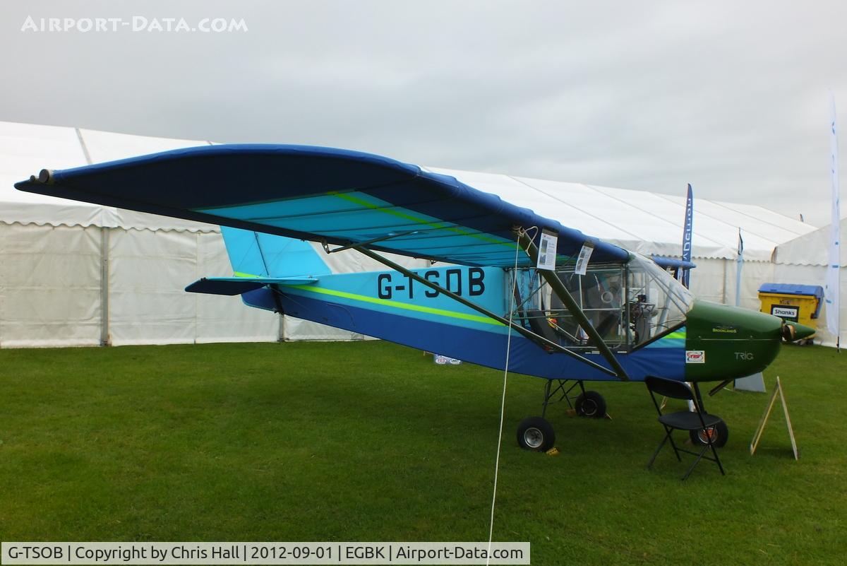 G-TSOB, 2005 Rans S-6ES Coyote II C/N PFA 204-14066, at the LAA Rally 2012, Sywell
