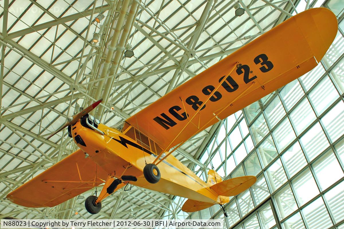 N88023, 1946 Piper J3C-65 Cub C/N 15641, 1946 Piper J3C-65, c/n: 15641 in Museum of Flight at Seattle