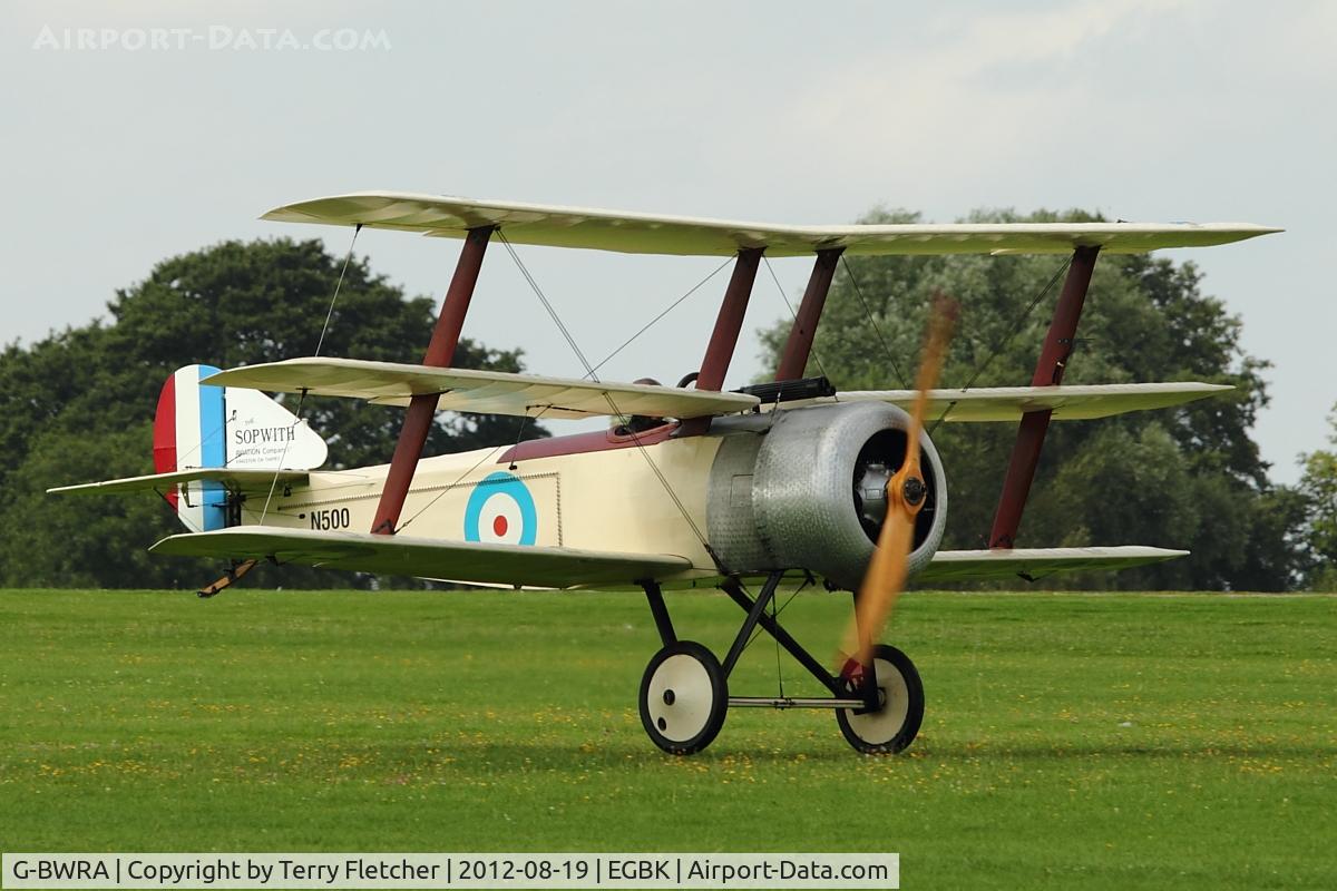 G-BWRA, 1988 Sopwith Triplane Replica C/N PFA 021-10035, 1988 Penny Js REPLICA SOPWITH TRIPLANE, c/n: PFA 021-10035