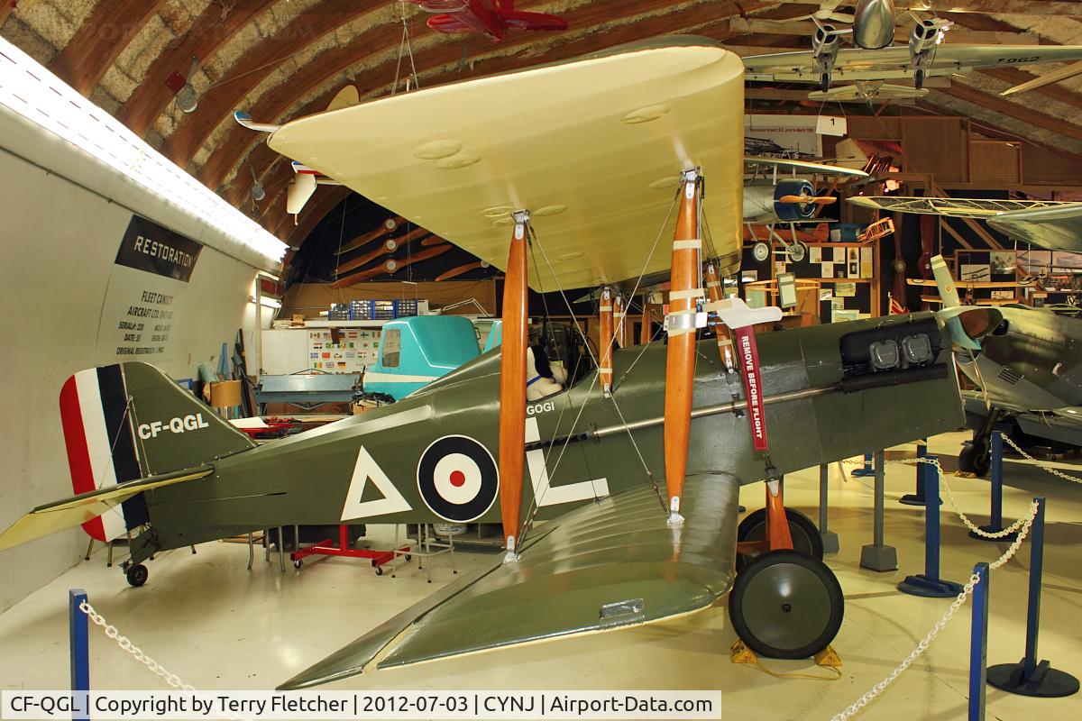CF-QGL, 1969 Royal Aircraft Factory SE-5A Replica C/N 002, 1969 Royal Aircraft Factory SE-5A Replica, c/n: 002