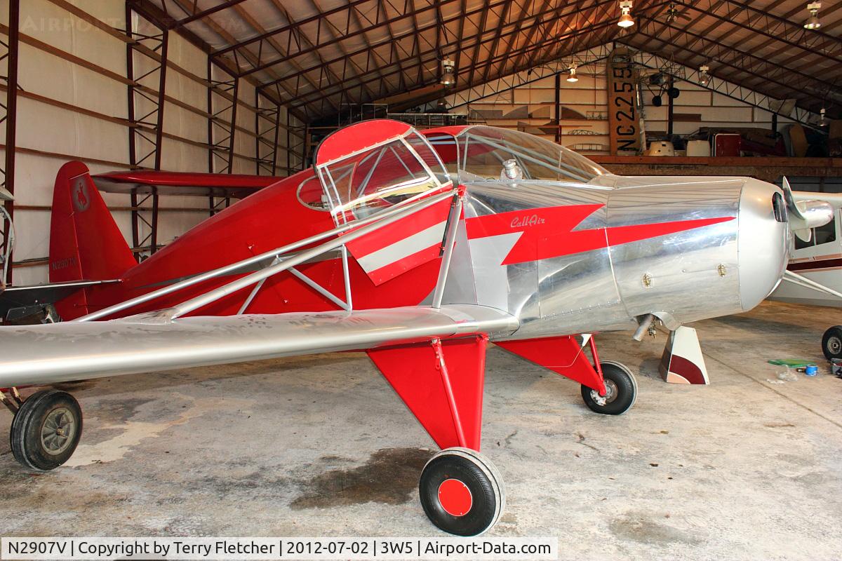 N2907V, 1949 Callair A-2 C/N 123, 1949 Callair A-2, c/n: 123