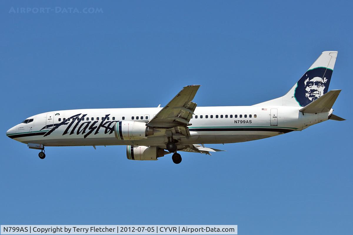 N799AS, 1998 Boeing 737-490 C/N 29270, 1998 Boeing 737-490, c/n: 29270