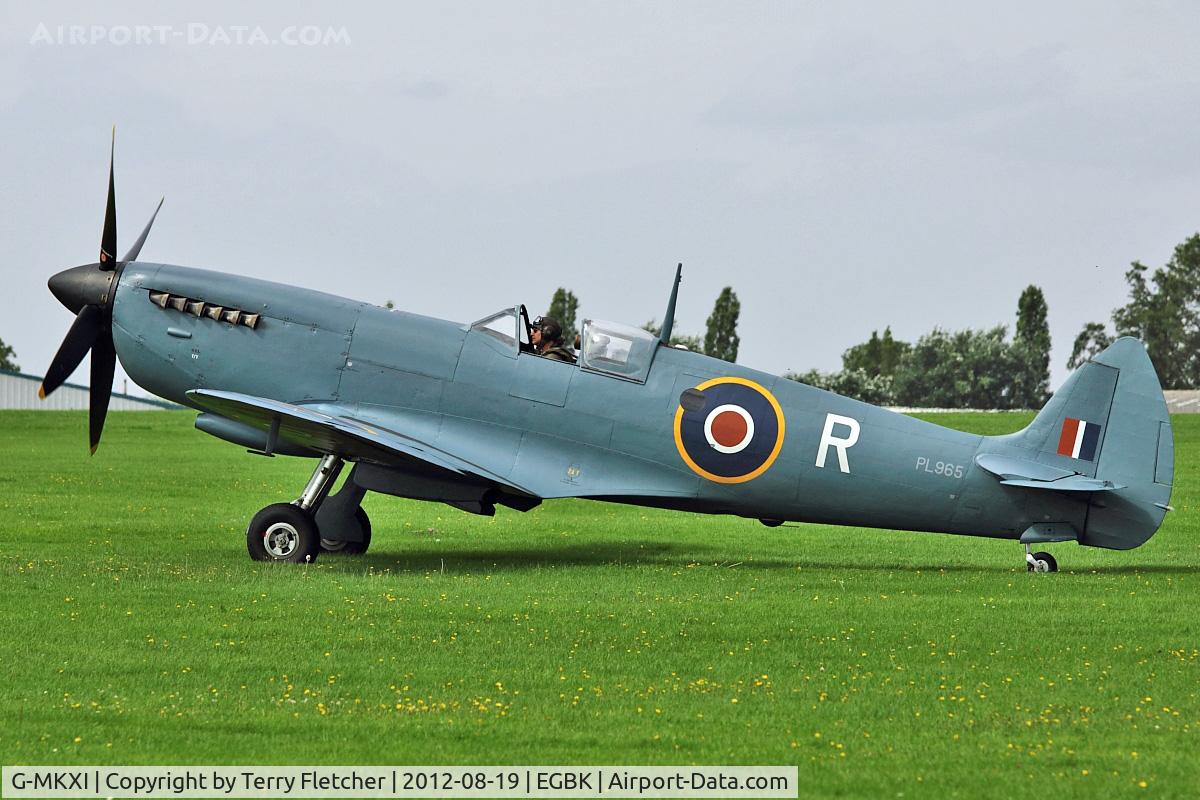 G-MKXI, 1944 Supermarine 365 Spitfire PR.XI C/N 6S/504719, 1944 Supermarine 365 Spitfire PR.XI, c/n: 6S/504719 at 2012 Sywell Airshow