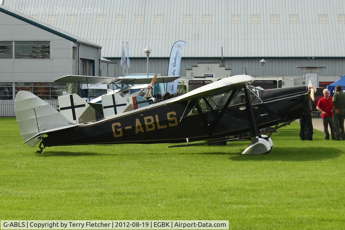 G-ABLS, 1931 De Havilland DH.80A Puss Moth C/N 2164, 1931 De Havilland DH-80A Puss Moth, c/n: 2164