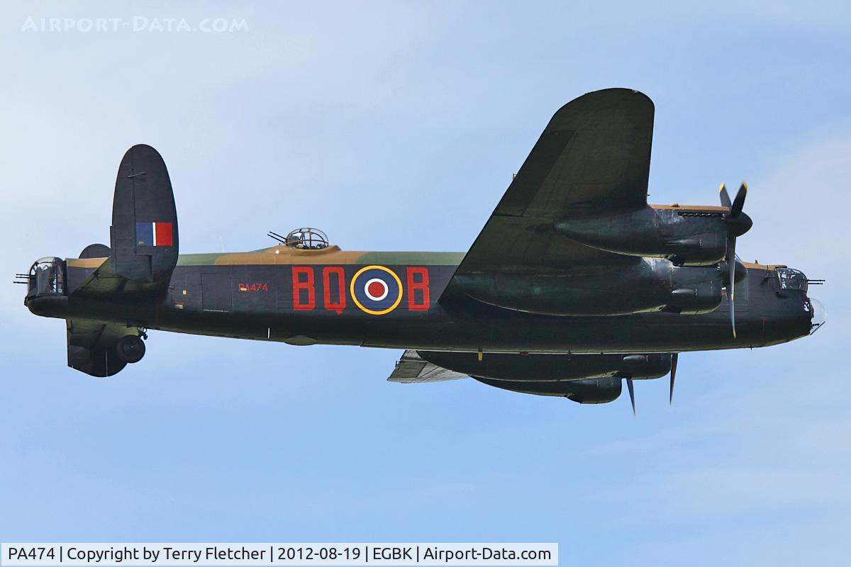 PA474, 1945 Avro 683 Lancaster B1 C/N VACH0052/D2973, Avro 683 Lancaster B1, c/n: Not found PA474 at 2012 Sywell Air Show