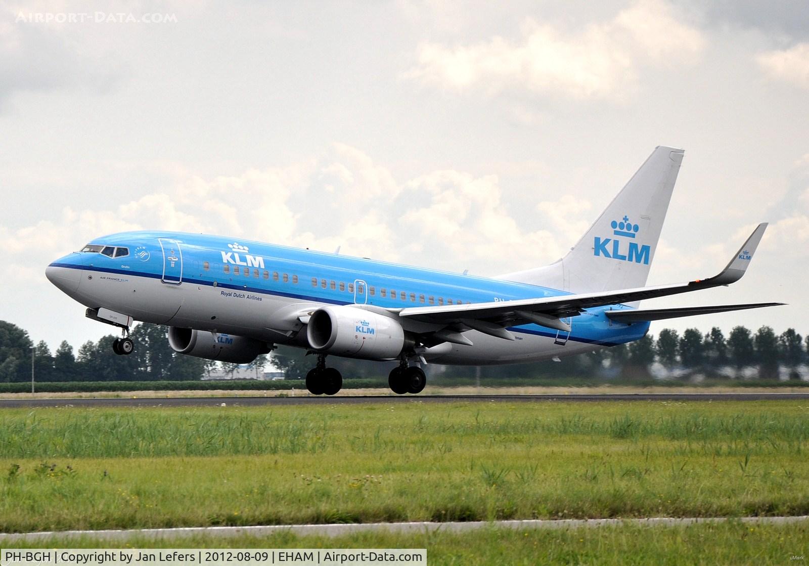 PH-BGH, 2009 Boeing 737-7K2 C/N 38053, KLM Boeing