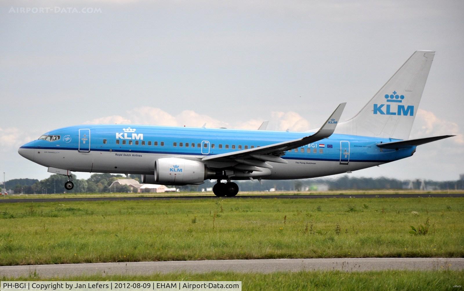 PH-BGI, 2010 Boeing 737-7K2 C/N 30364, KLM Boeing
