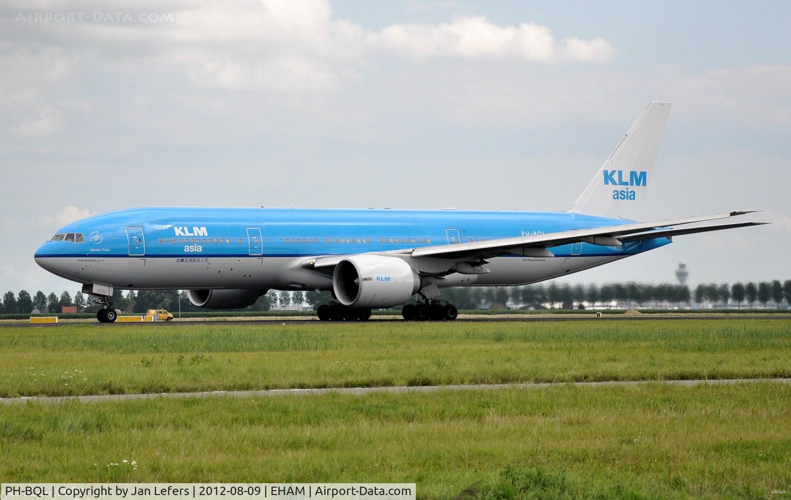 PH-BQL, 2006 Boeing 777-206/ER C/N 34711, KLM Boeing
