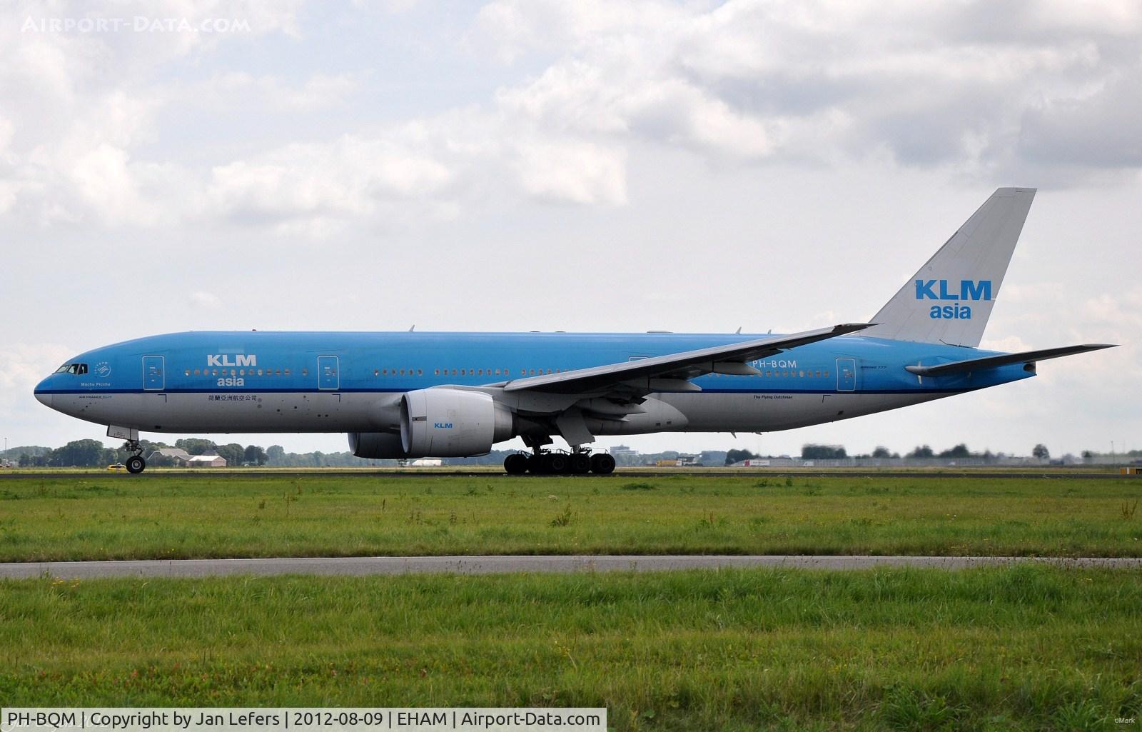 PH-BQM, 2006 Boeing 777-206/ER C/N 34712, KLM Boeing