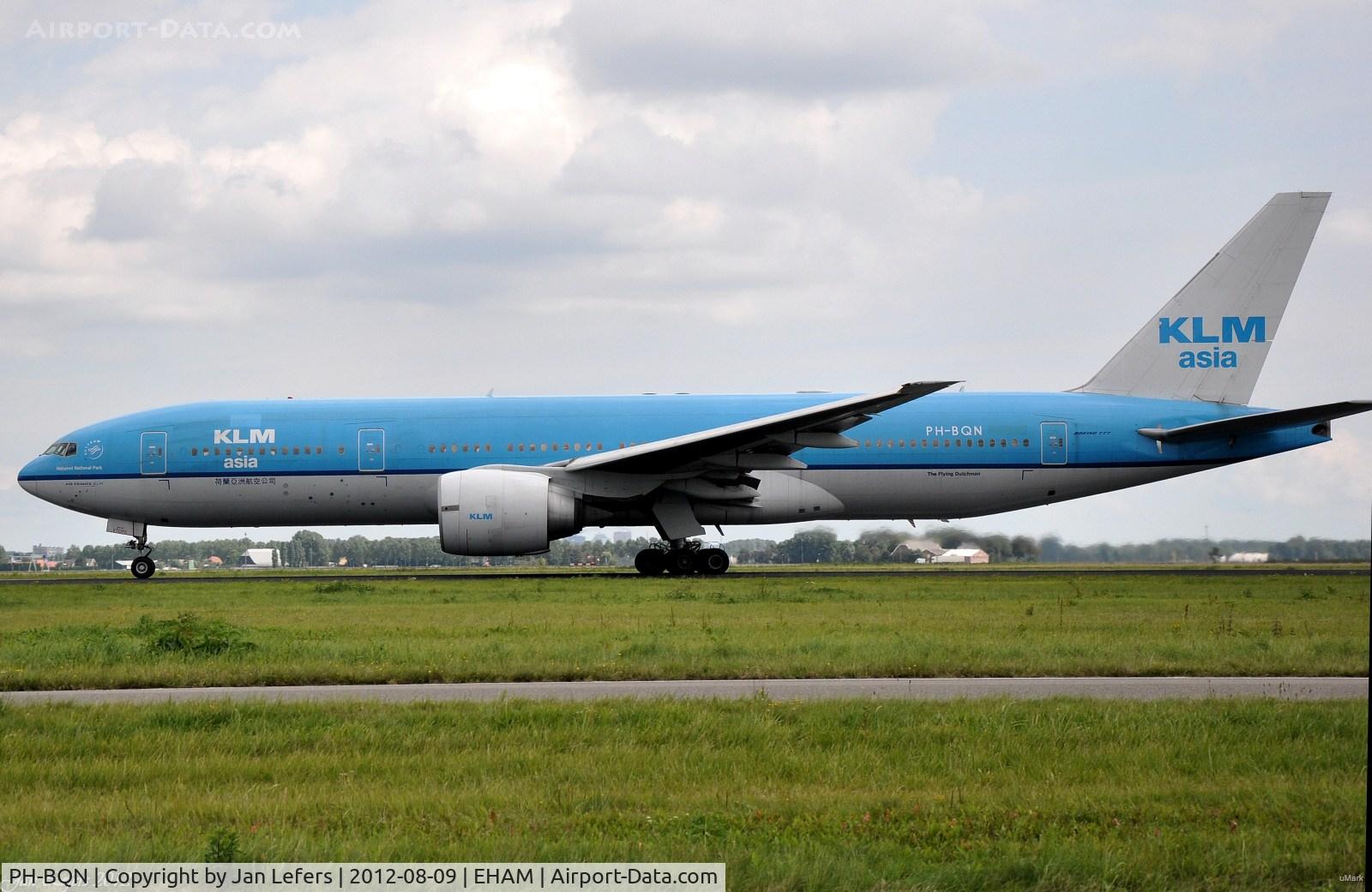 PH-BQN, 2006 Boeing 777-206/ER C/N 32720, KLM Boeing