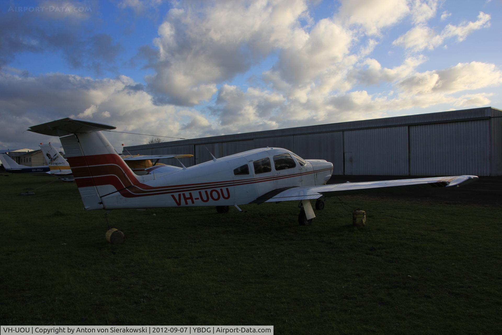 VH-UOU, 1979 Piper PA-28RT-201 Arrow IV C/N 28R-7918103, VH-UOU @ YBDG Bendigo, Vic, Au.
