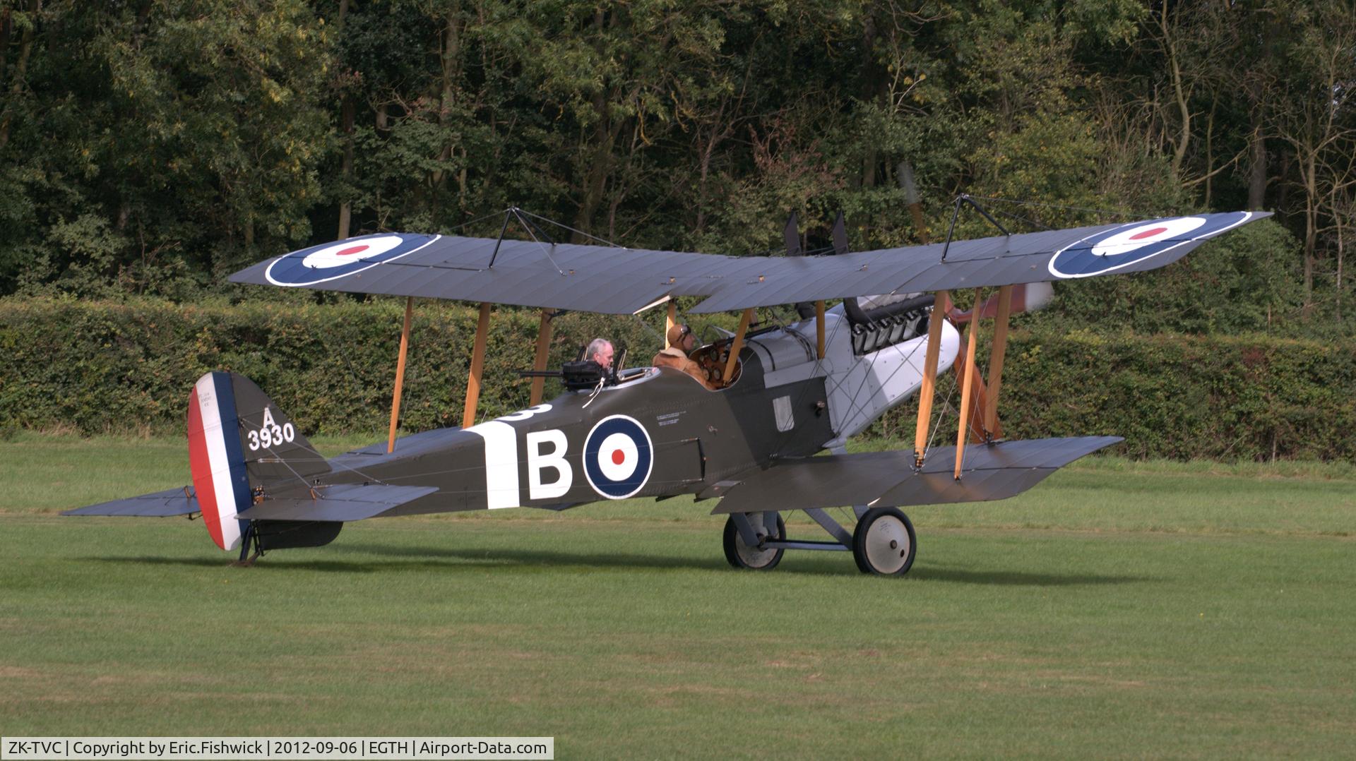 ZK-TVC, 2012 Royal Aircraft Factory RE-8 Replica C/N 0002, 2. ZK-TVC at The Shuttleworth Collection.
