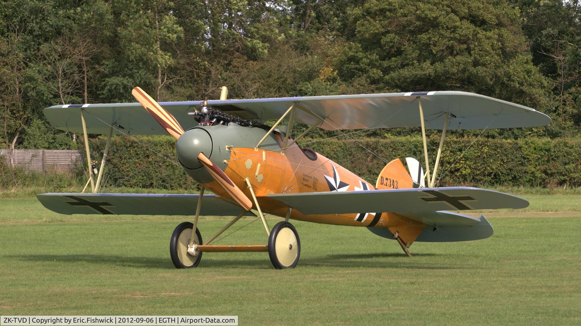 ZK-TVD, 2011 Albatros D-Va Replica C/N 83, 3. ZK-TVD at The Shuttleworth Collection.