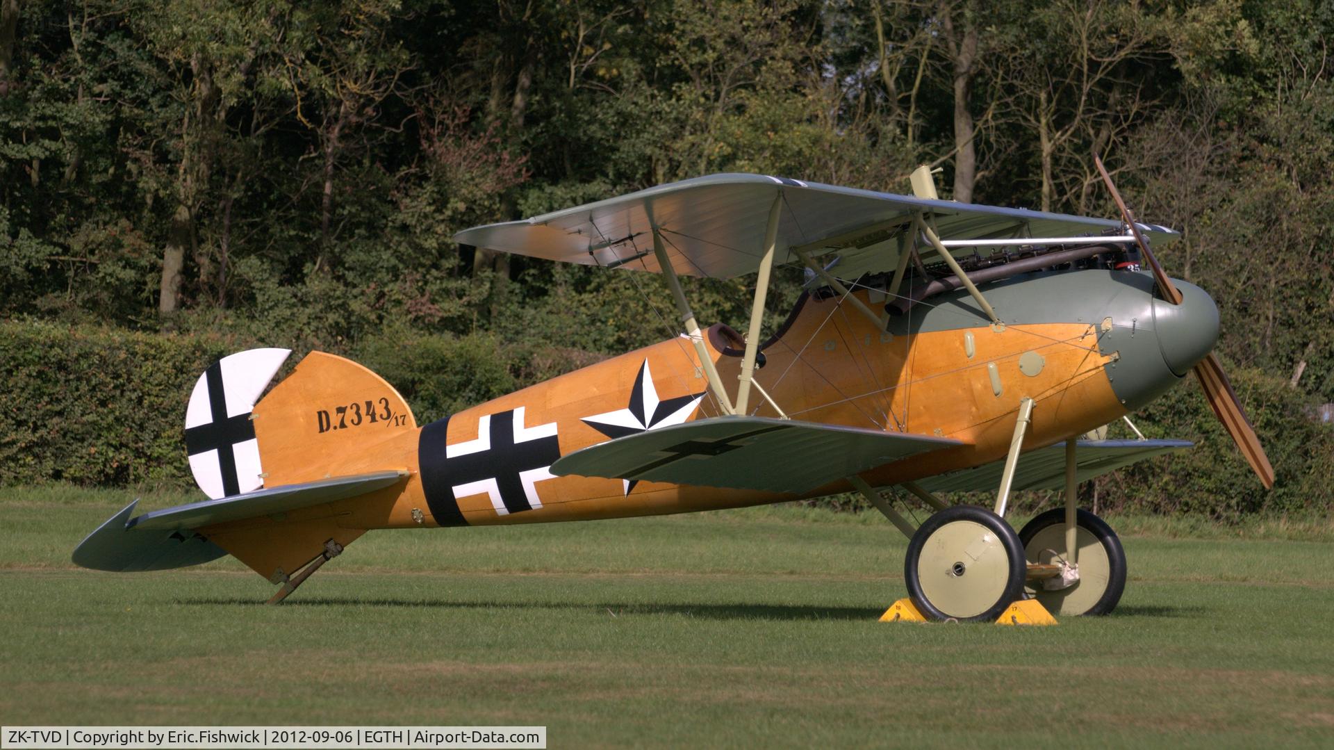 ZK-TVD, 2011 Albatros D-Va Replica C/N 83, 2. ZK-TVD at The Shuttleworth Collection.