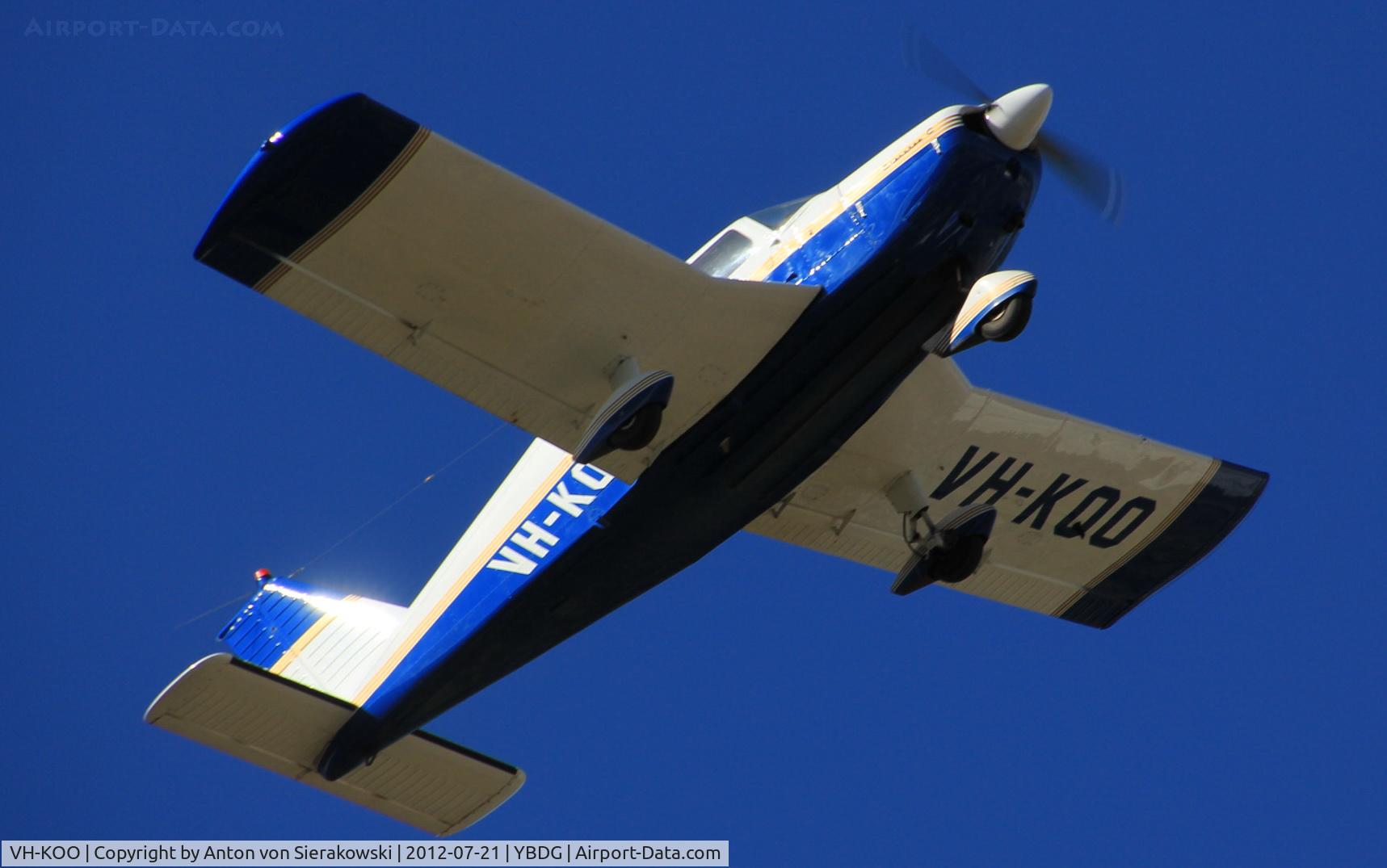 VH-KOO, 1964 Piper PA-28-180 C/N 28-1927, VH-KOO @ YBDG Bendigo, Vic, au. Archer from Wedderburn Vic