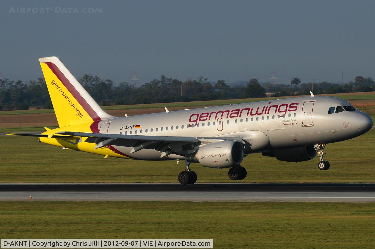 D-AKNT, 2005 Airbus A319-112 C/N 2607, germanwings