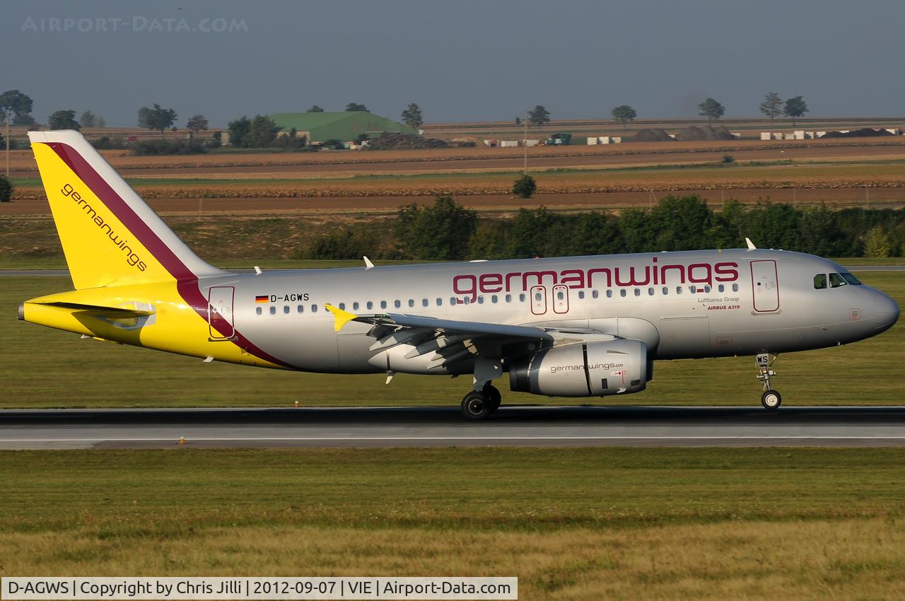 D-AGWS, 2012 Airbus A319-132 C/N 4998, germanwings