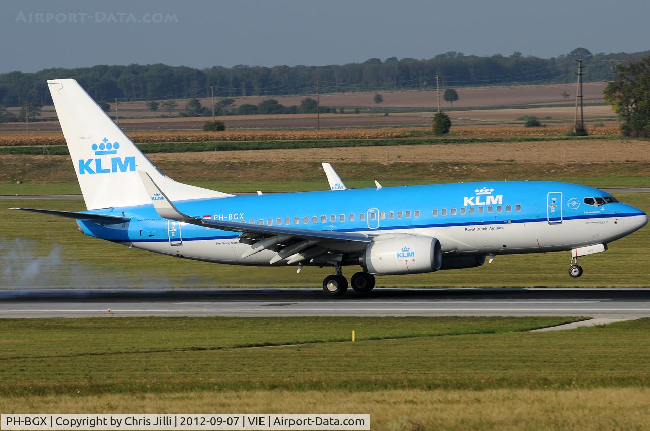 PH-BGX, 2011 Boeing 737-7K2 C/N 38635, KLM - Royal Dutch Airlines