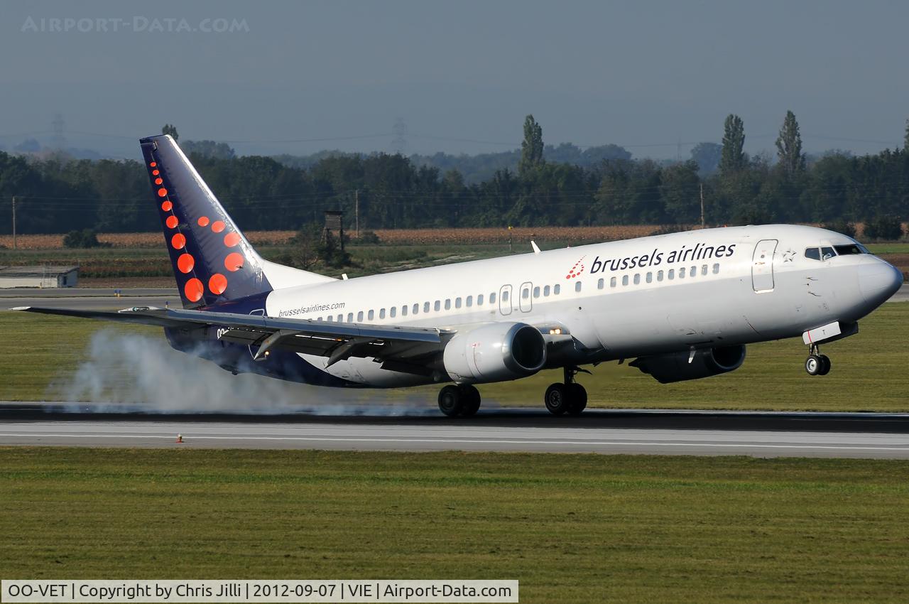 OO-VET, 1998 Boeing 737-4Q8 C/N 28202, Brussels Airlines