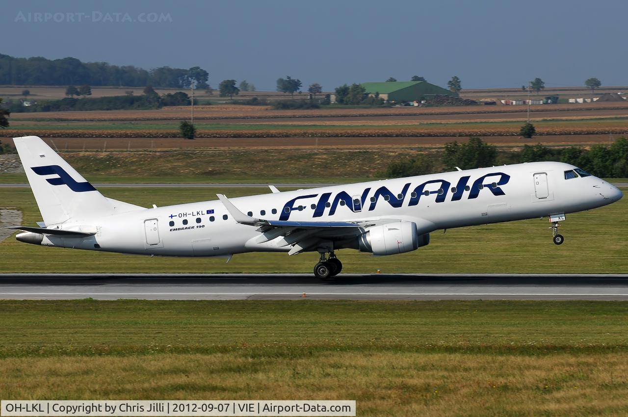OH-LKL, 2007 Embraer 190LR (ERJ-190-100LR) C/N 19000153, Finnair