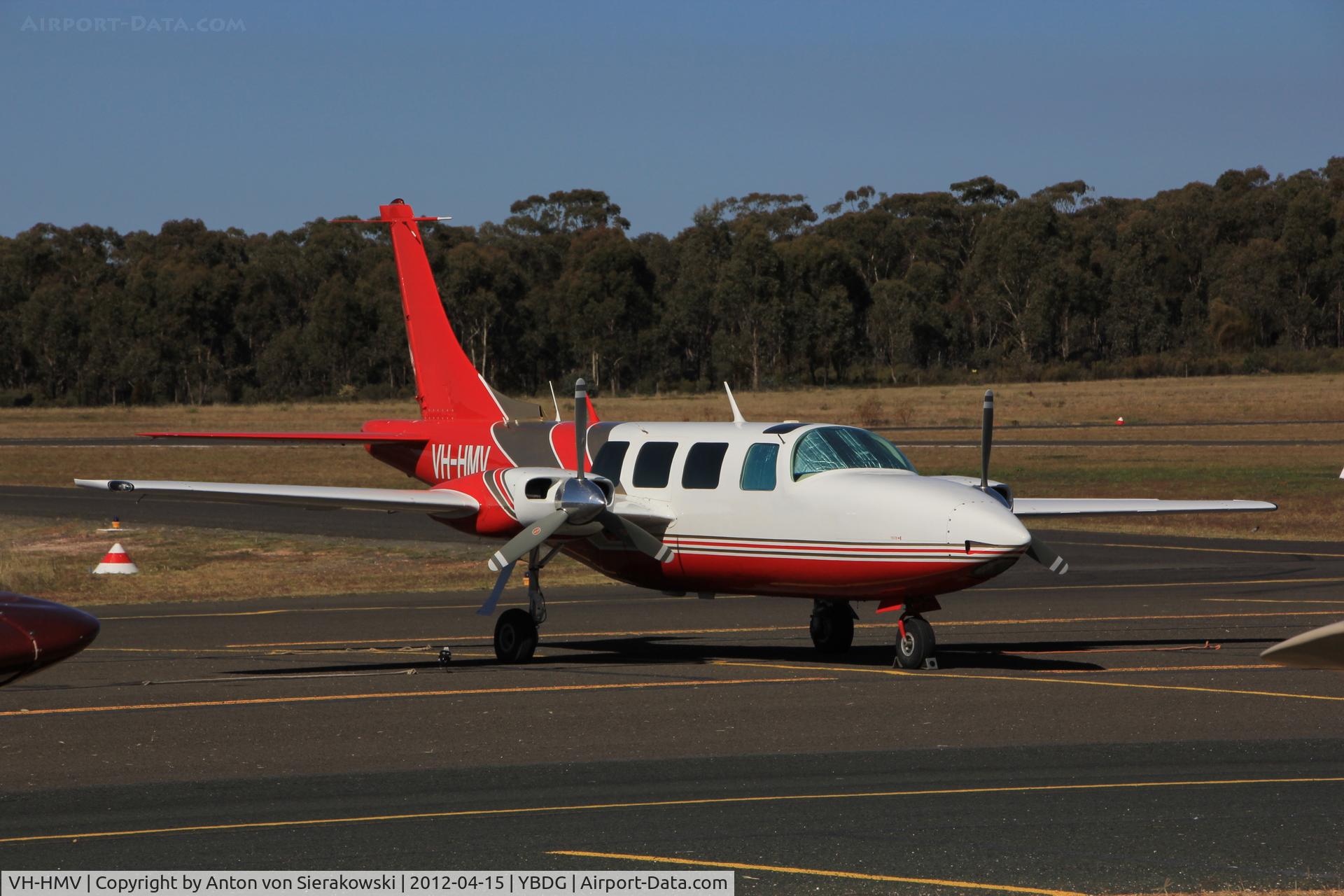 VH-HMV, 1979 Ted Smith Aerostar 600A C/N 60-0685-7961215, VH-HMV @ YBDG