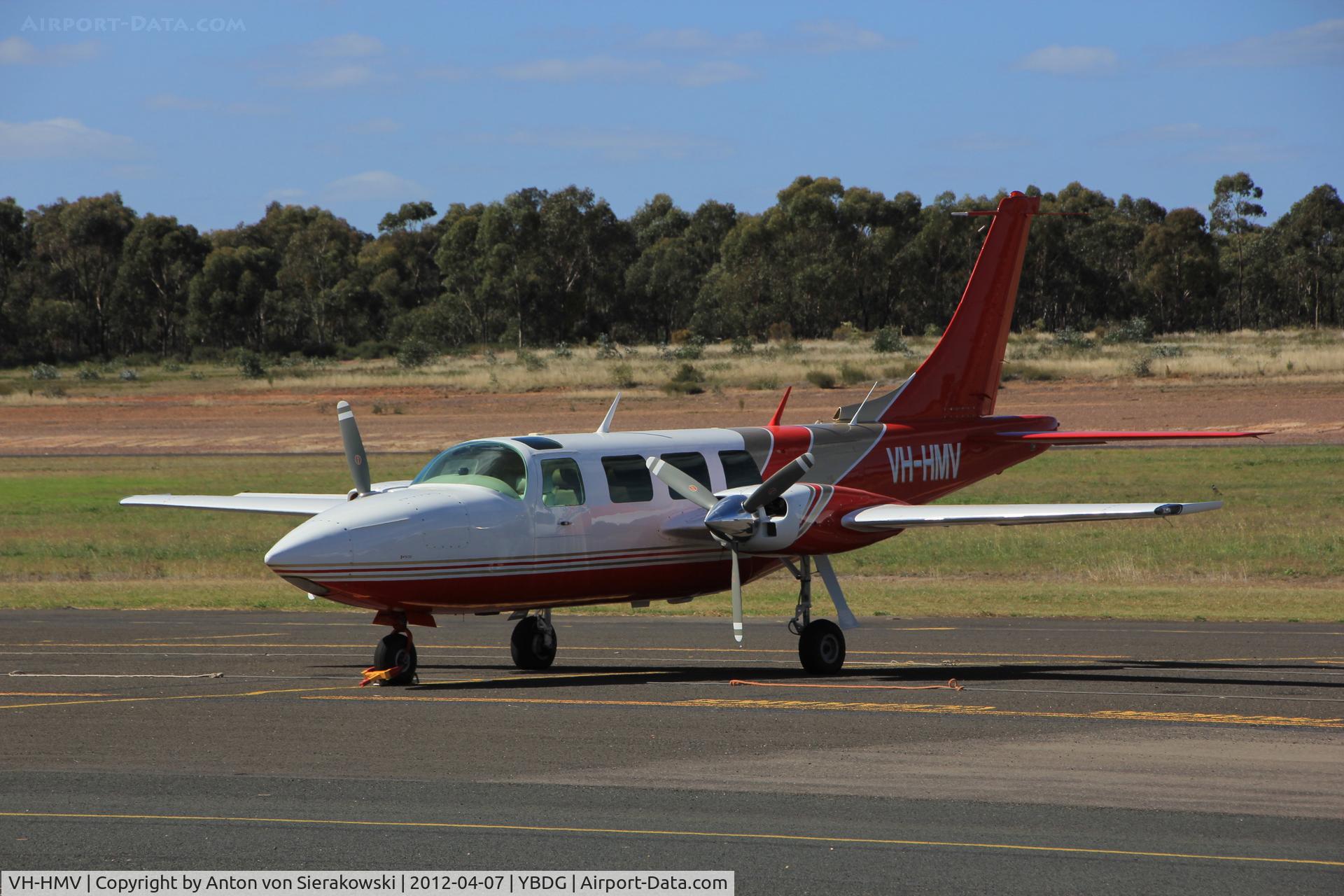 VH-HMV, 1979 Ted Smith Aerostar 600A C/N 60-0685-7961215, VH-HMV @ YBDG