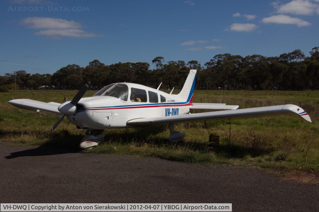 VH-DWQ, 1975 Piper PA-28-180 C/N 28-7505197, VH-DWQ @ YBDG