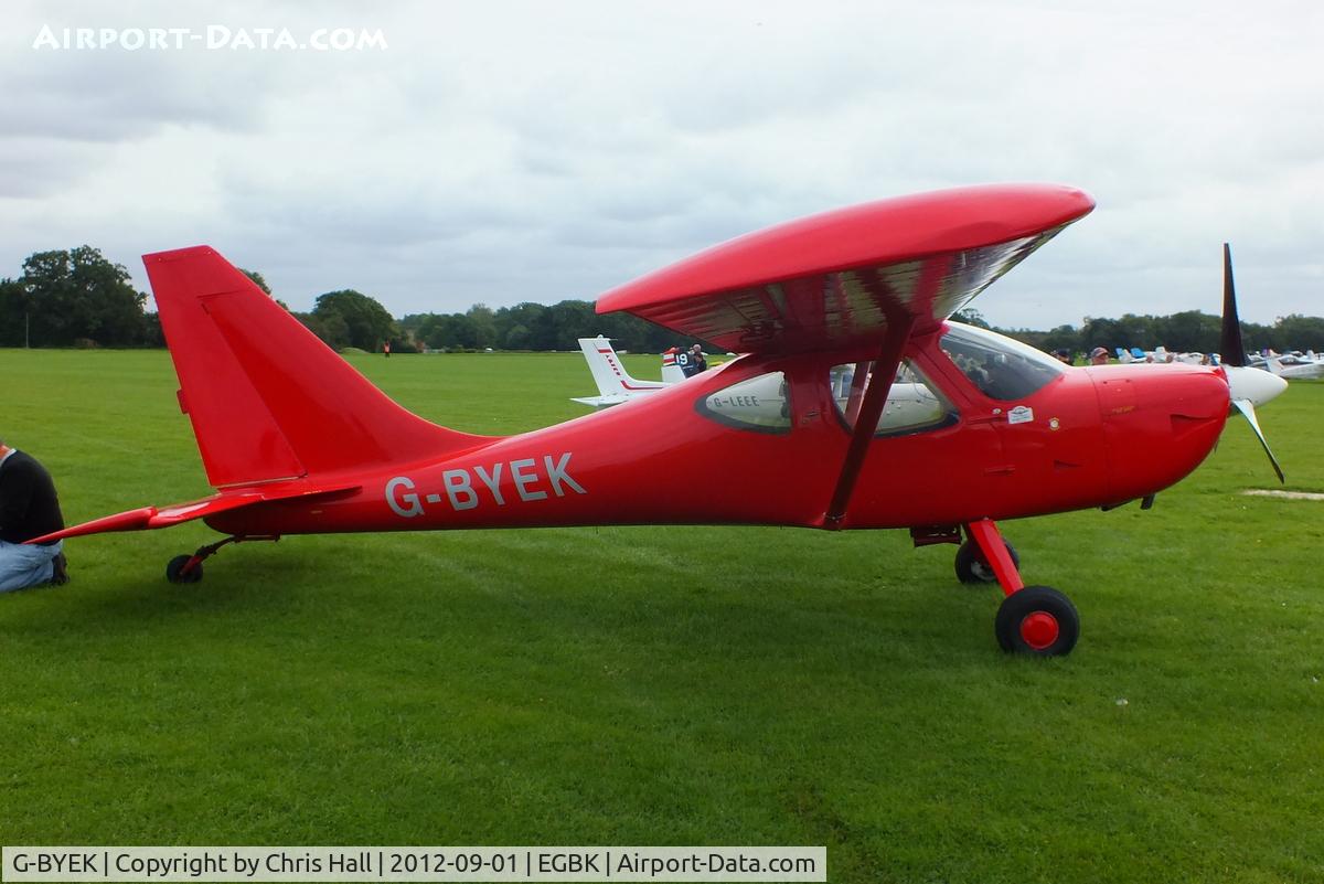 G-BYEK, 2000 Stoddard-Hamilton GlaStar GS-1 C/N PFA 295-13087, at the LAA Rally 2012, Sywell