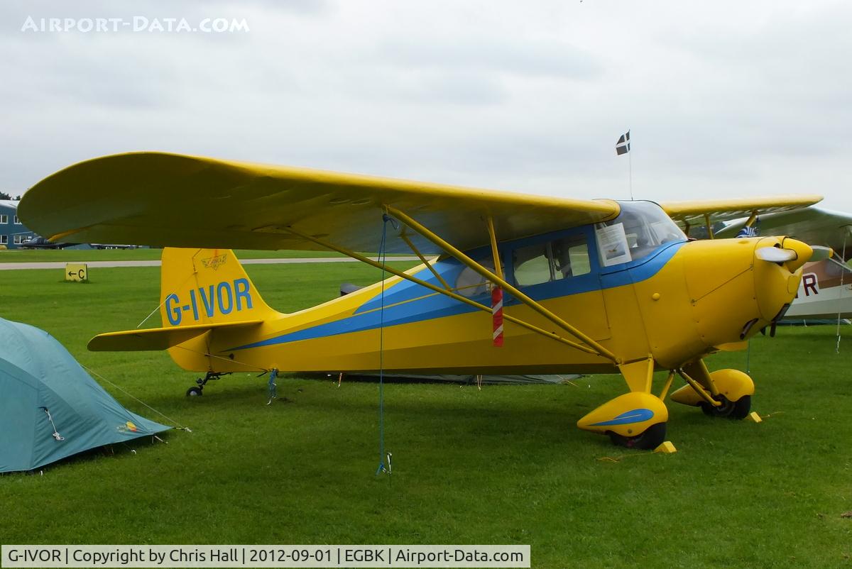 G-IVOR, 1946 Aeronca 11AC Chief Chief C/N 11AC-1035, at the LAA Rally 2012, Sywell