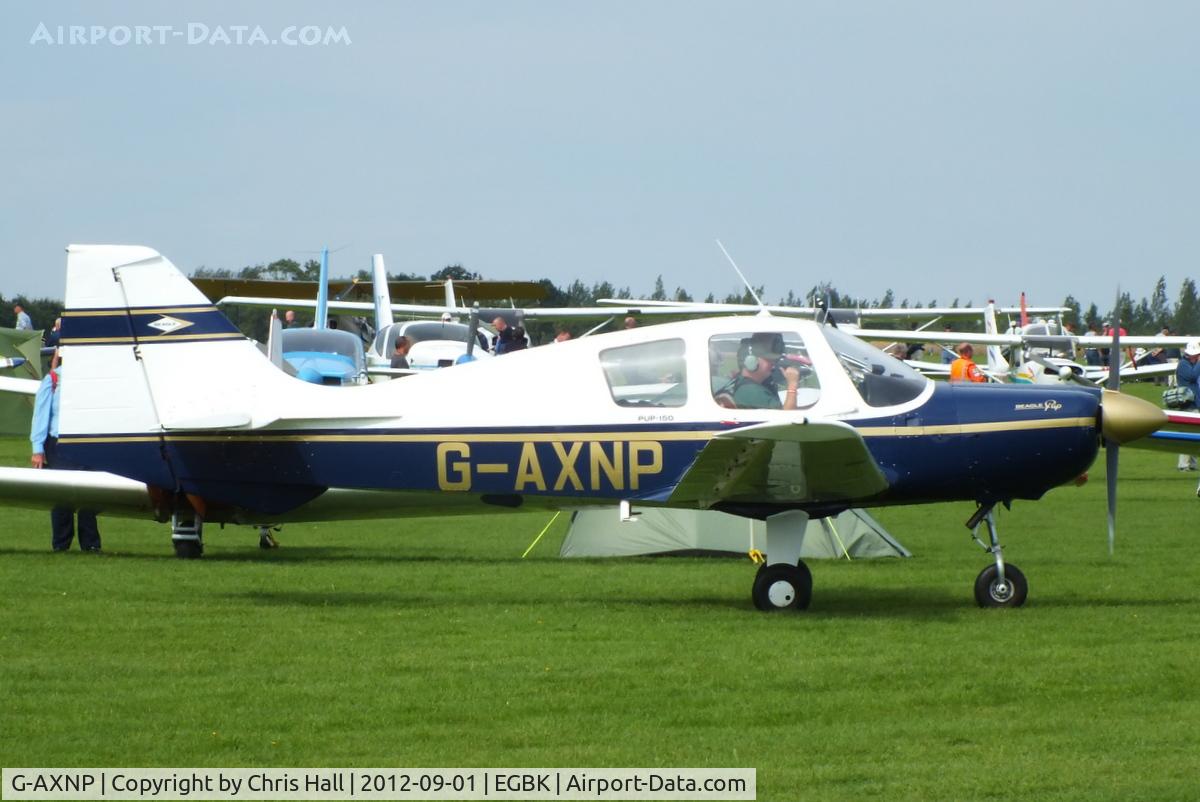 G-AXNP, 1969 Beagle B-121 Pup Series 2 (Pup 150) C/N B121-106, at the LAA Rally 2012, Sywell