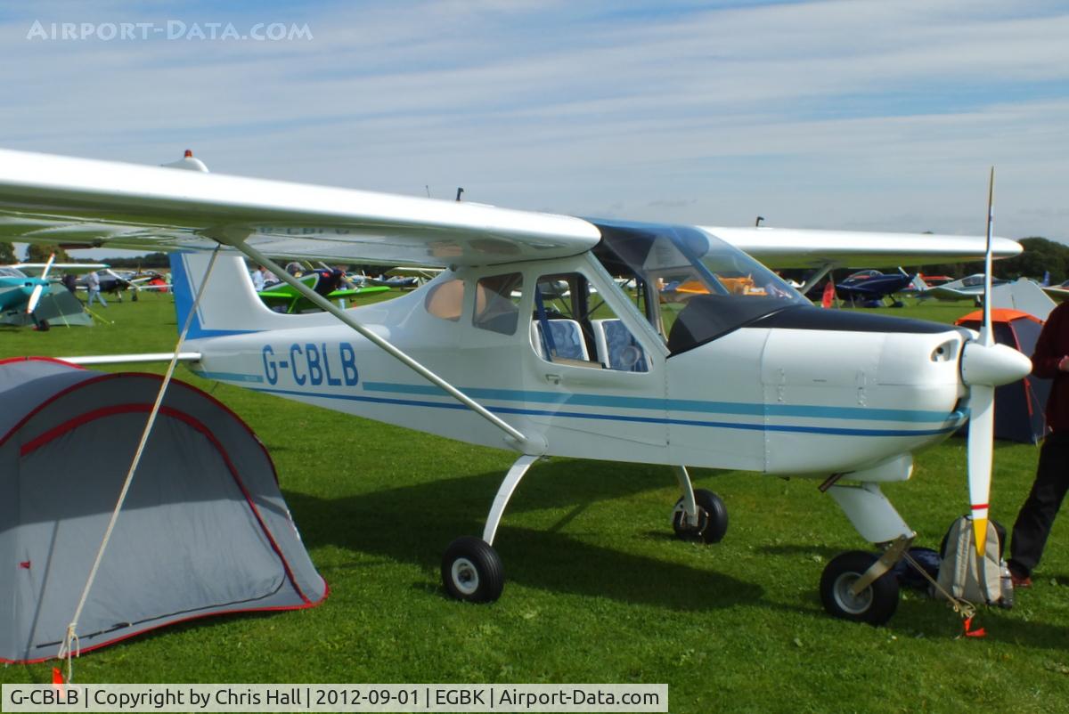 G-CBLB, 2002 Tecnam P-92EM Echo C/N PFA 318-13770, at the LAA Rally 2012, Sywell