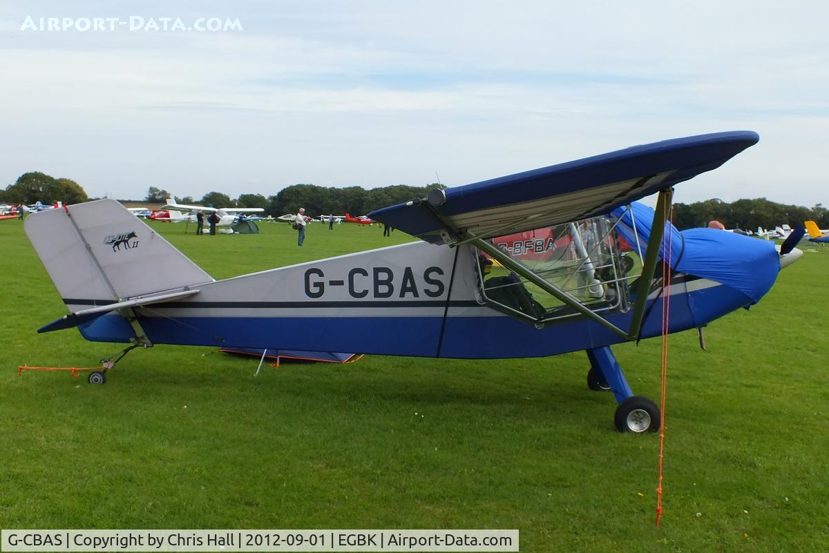 G-CBAS, 2001 Rans S-6ES Coyote II C/N PFA 204-13688, at the LAA Rally 2012, Sywell