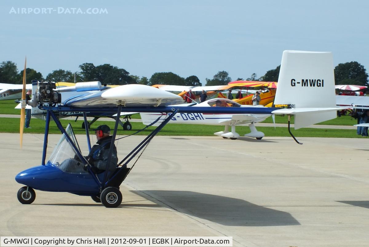 G-MWGI, 1990 Aerotech MW5(K) Sorcerer C/N 5K-0012-02, at the LAA Rally 2012, Sywell