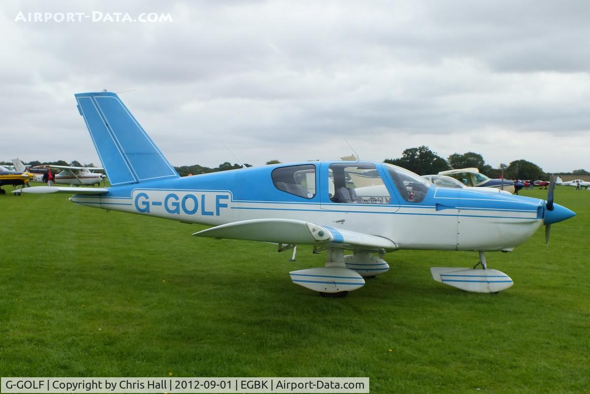 G-GOLF, 1982 Socata TB-10 Tobago C/N 250, at the LAA Rally 2012, Sywell