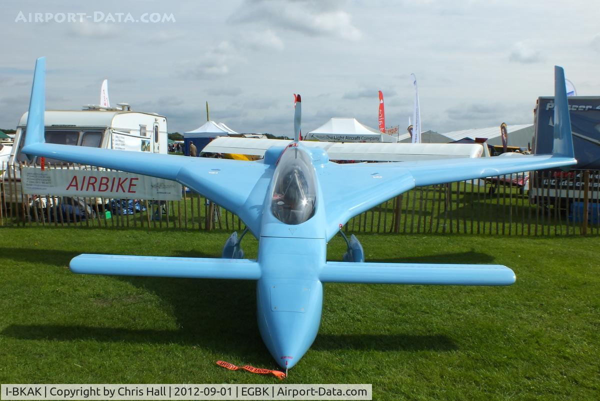 I-BKAK, 1996 Rutan Long-EZ C/N 001 (I-BKAK), at the LAA Rally 2012, Sywell