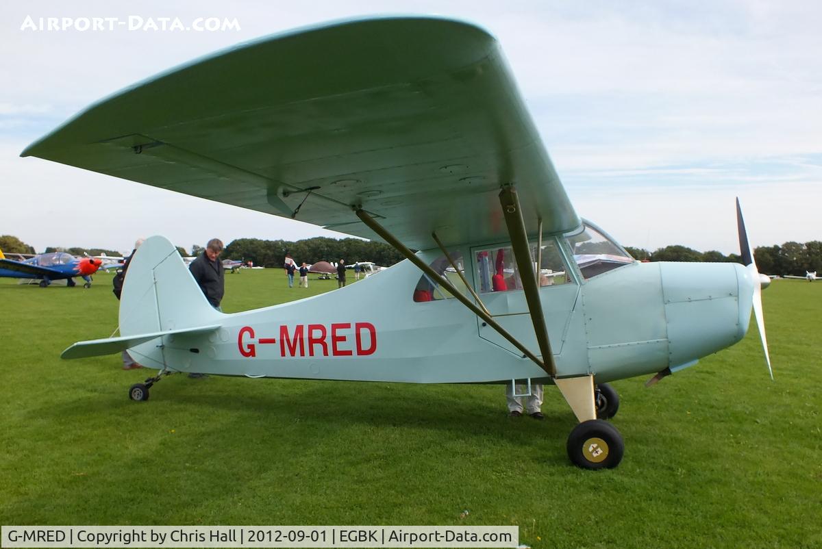 G-MRED, 2007 Christavia MK I C/N PFA 185-12935, at the LAA Rally 2012, Sywell