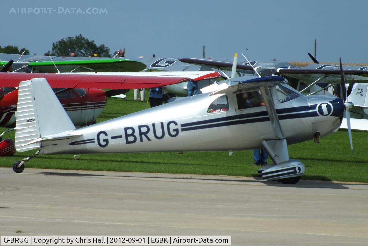 G-BRUG, 1946 Luscombe 8E Silvaire C/N 4462, at the LAA Rally 2012, Sywell